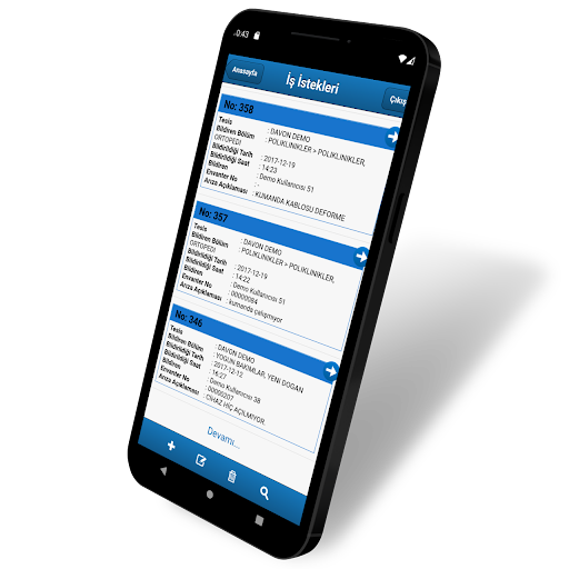 Android application Biopro screenshort