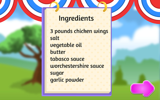 BBQ Buffalo Wings Cooking Screen 2