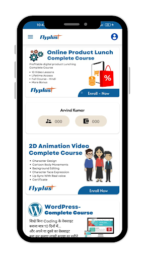 Flyplus - Learning app Screen 3