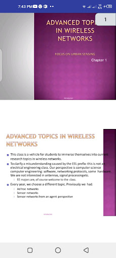 Advance Wireless Network