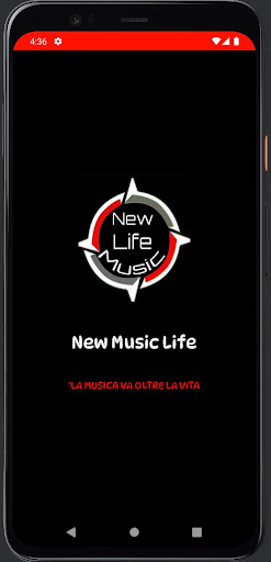 Android application New Life Music screenshort
