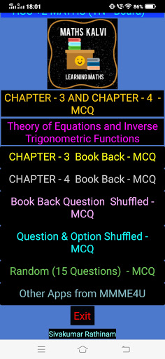 MCQ CHAPTER 3 and 4 THEORY OF