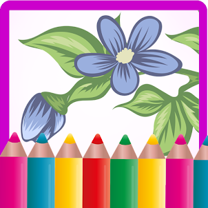 Simple Flower Coloring Games