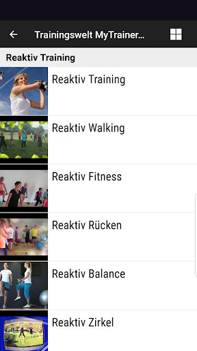MyTrainerOnline Screen 3