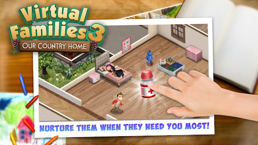 Virtual Families 3 Mod APK Download For Android (Unlimited Money) V.1.8.71 Gallery 5
