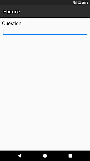 Android application Hackme Toast #7 screenshort