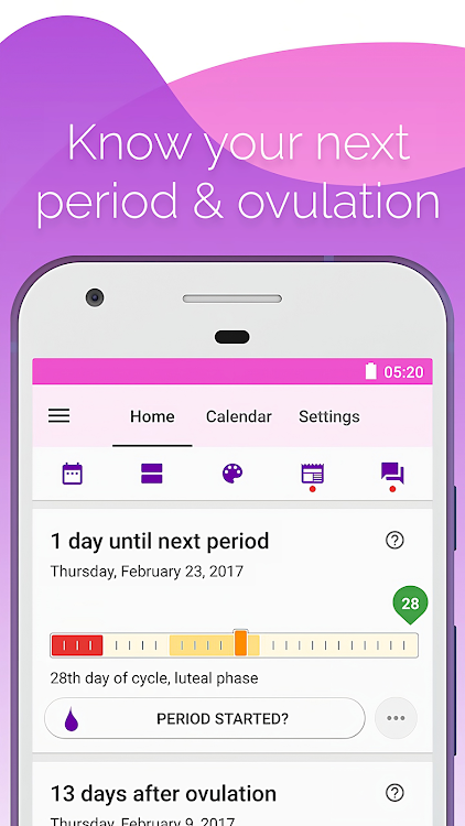 Period and Ovulation Tracker - 7.8 - (Android)