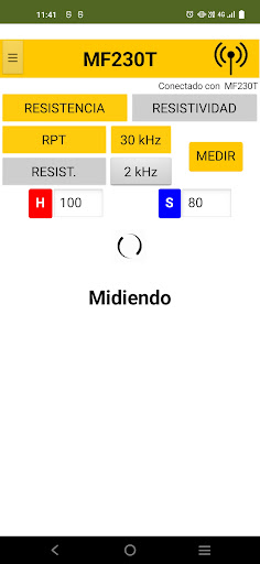MF230T App Screen 2