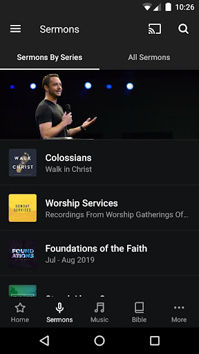 Calvary Chapel Petaluma App Screen 2