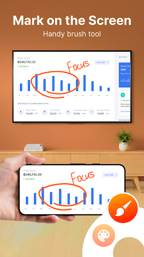 Screenshot of Screen Mirroring - Miracast