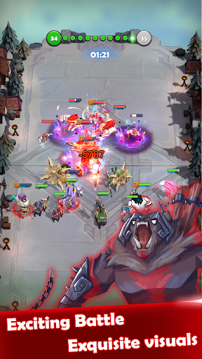 Idle Sky Village - Hero Merge Screen 2
