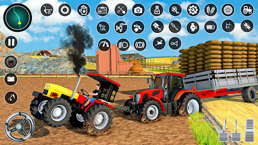 Indian Tractor Farming Game 3D 0.2 APK + Mod (Unlimited money) untuk android