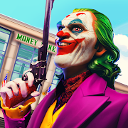 Grand Clown Crime City War: Gangster Crime Games  Icon