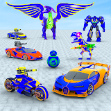 Dino Robot Transformation Game icon