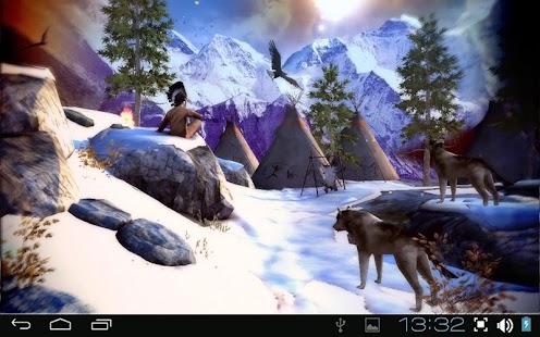 Rdzenni Amerykanie zrzut ekranu 3D Pro