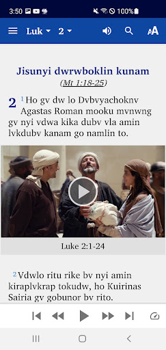 Android application Tagin Bible screenshort