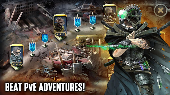 Regular Heroes - Steampunk Card Game (CCG) Varies with device APK screenshots 7