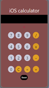 iOS calculator by hamad