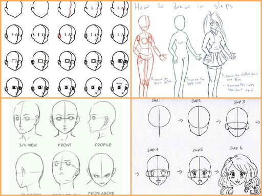 Drawing Anime Step by Steps