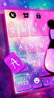 screenshot of Galaxy Baby Panda2 Keyboard Theme
