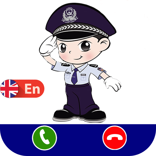 Kids Police - Fake Call  Icon