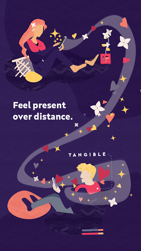 Android application Tangible Teleportation App screenshort