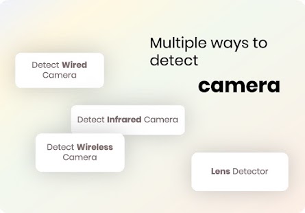 Versteckter Kamera-Detektor Capture d'écran