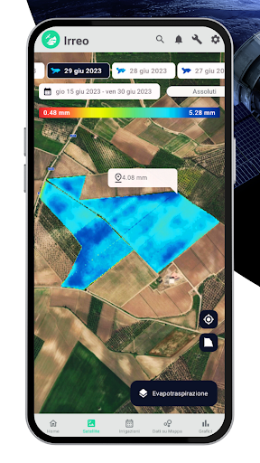 Android application Irreo screenshort
