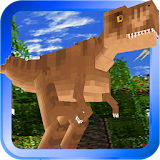 Dino jurassic Craft GO icon