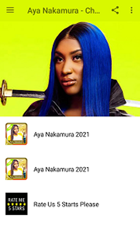 Aya Nakamura chansons 2021