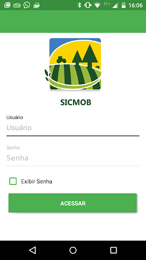 Android application SICMOB screenshort