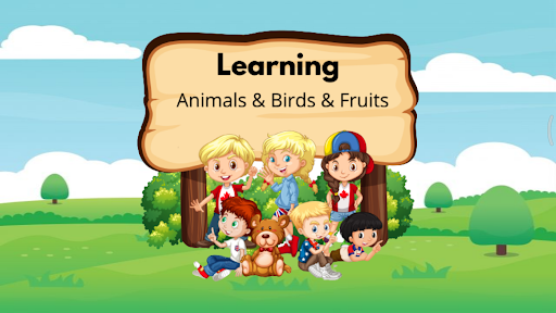 Android application Learn animals and birds screenshort