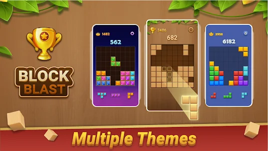 Block Puzzle - Wood Blast