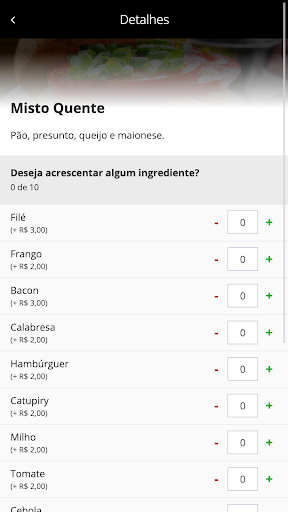 A Choupana Lanches Screen 3