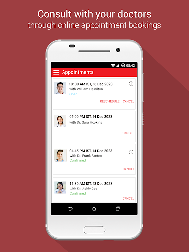Android application Mediklinik Mikhail screenshort