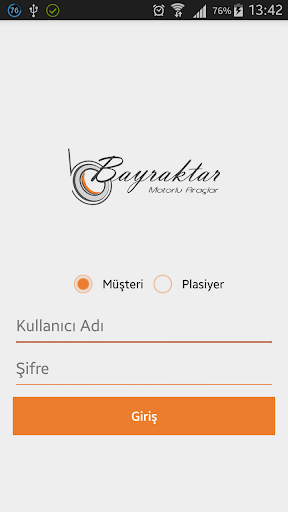Android application Bayraktar B2B screenshort