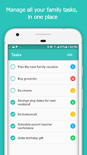 Calroo Family Organizer Screenshot