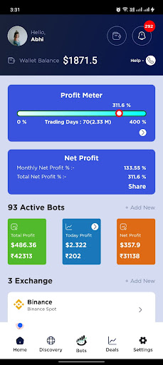 Android application Rbot screenshort