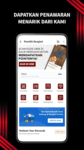 Android application BeNGKel Points screenshort