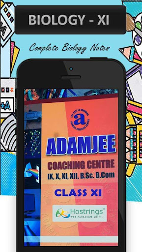 Android application Adamjee Biology XI screenshort