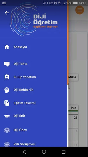 Android application Uzmanlar Koleji screenshort