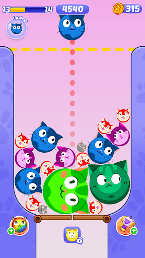 Android application Merge the Cats! screenshort