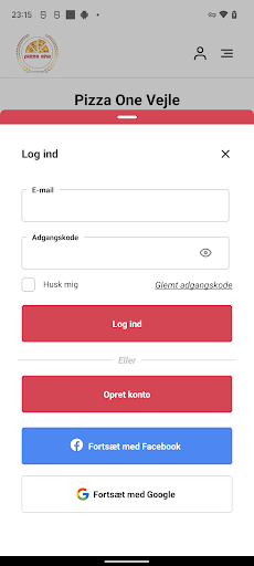 Pizza One Vejle Screen 2