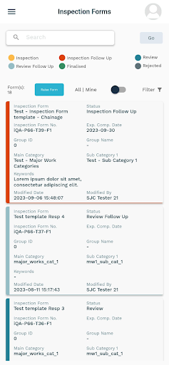 1nfiniti INSPECTIONS Screen 2