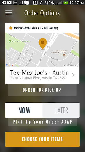 Tex Mex Joes Screen 2