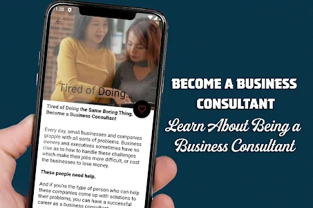 Become A Business Consultant