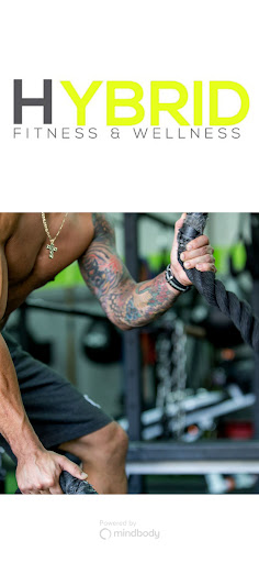 Android application Hybrid Fitness & Wellness screenshort
