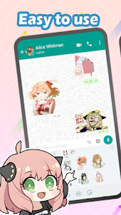 Anime Stickers for WA 1000+