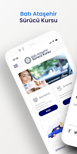 Android application Batı Ataşehir Sürücü Kursu screenshort