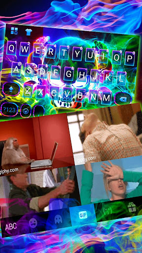 Smoke effect 3D Colorful Skull Apk3